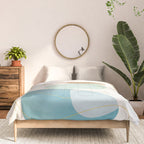 Soft Abstract Shapes 16 Comforter Gallery Image 3