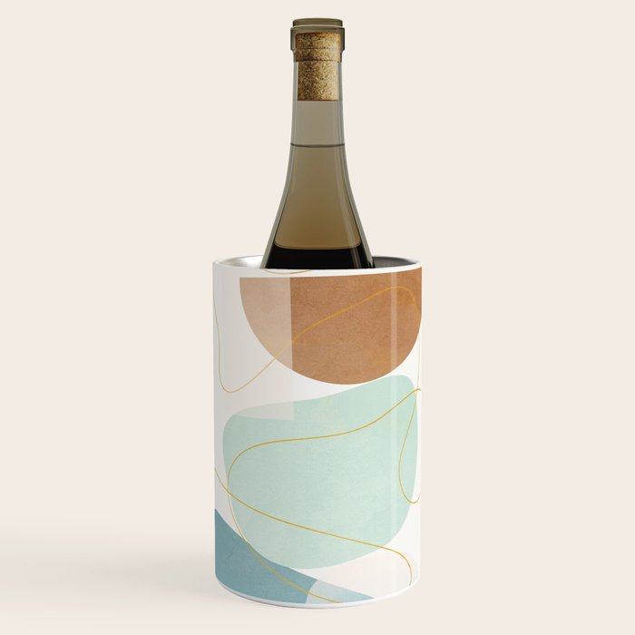 Soft Abstract Shapes 16 Wine Chiller Gallery Image 1