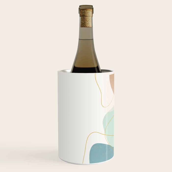 Soft Abstract Shapes 16 Wine Chiller Gallery Image 2
