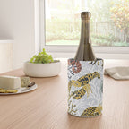 Vibrant coral reef light grey downtoned Wine Chiller Gallery Image 4