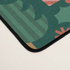 Gifts of Christmas Pattern - Green & Pink Desk Mat Gallery Image 4