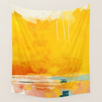 sunny landscape Wall Tapestry Gallery Image 4
