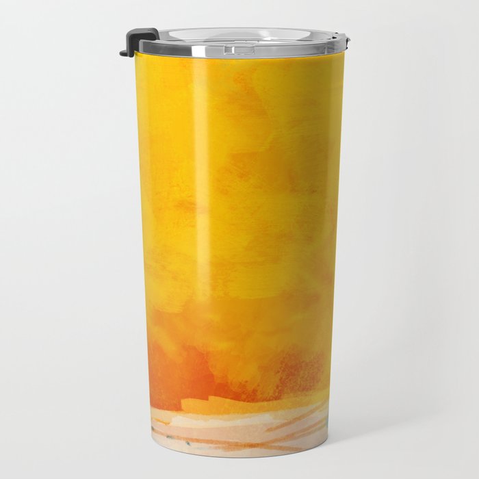 sunny landscape Travel Mug Gallery Image 3