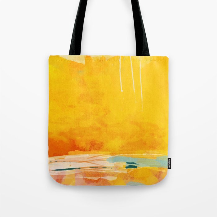 sunny landscape Tote Bag Gallery Image 1