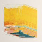 sunny landscape Wrapping Paper Gallery Image 3