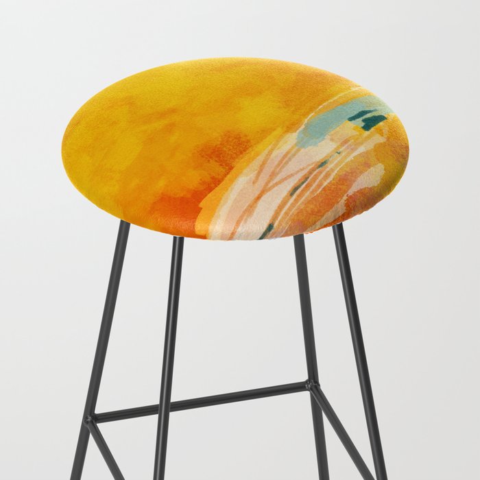 sunny landscape Stool Gallery Image 2