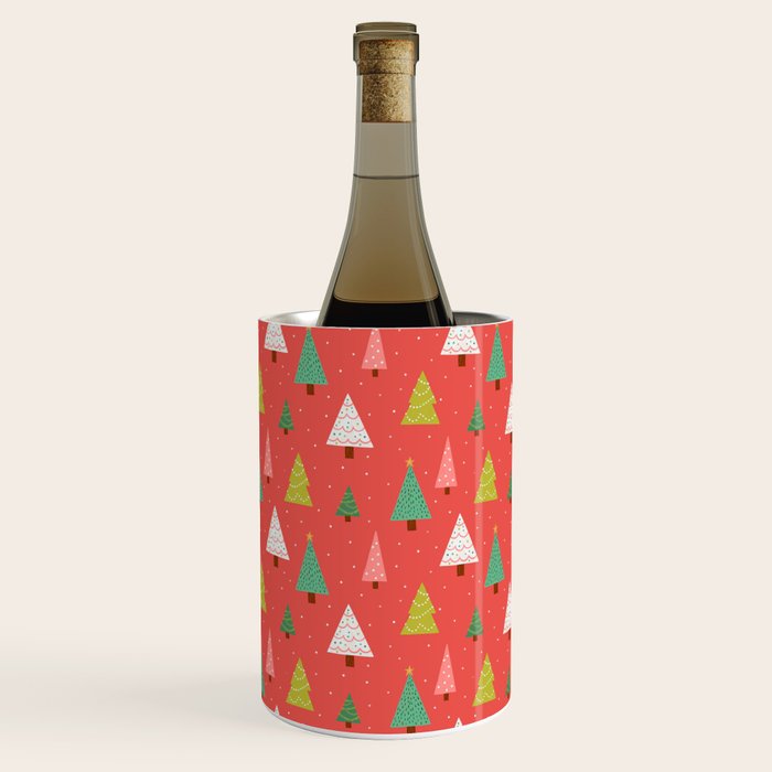 Holly Jolly Trees Wine Chiller Gallery Image 2