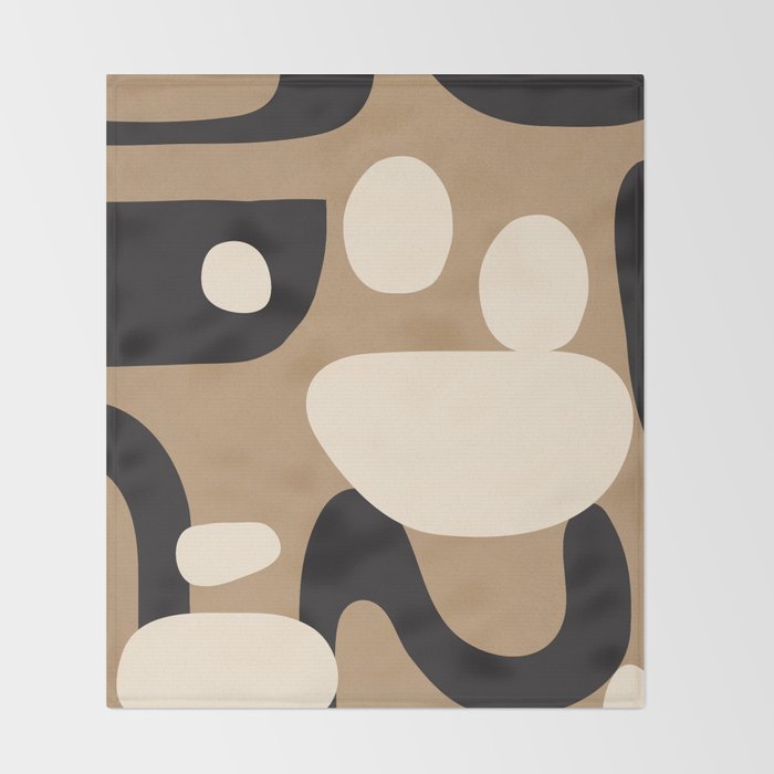 Abstract shapes in the skies 15 Throw Blanket Gallery Image 2