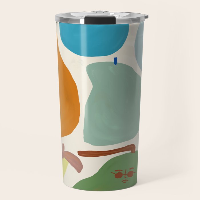 Red Hot Chili Pears Travel Mug Gallery Image 1