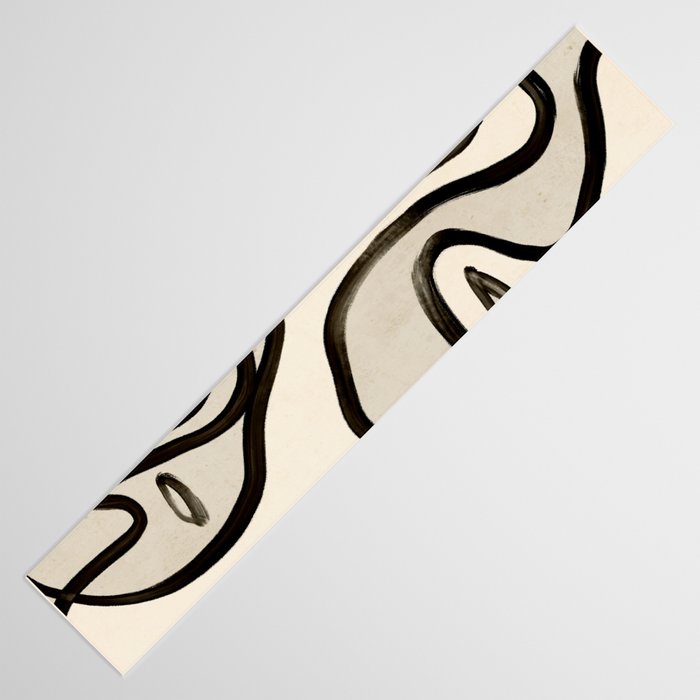 Abstract line art 249 Table Runner Gallery Image 3