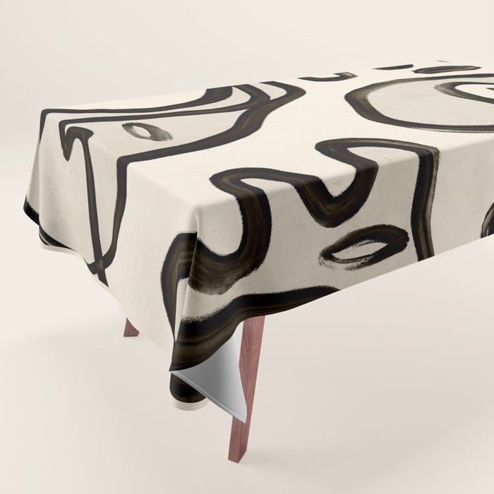 Abstract line art 249 Tablecloth Gallery Image 1