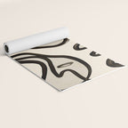 Abstract line art 249 Yoga Mat Gallery Image 2