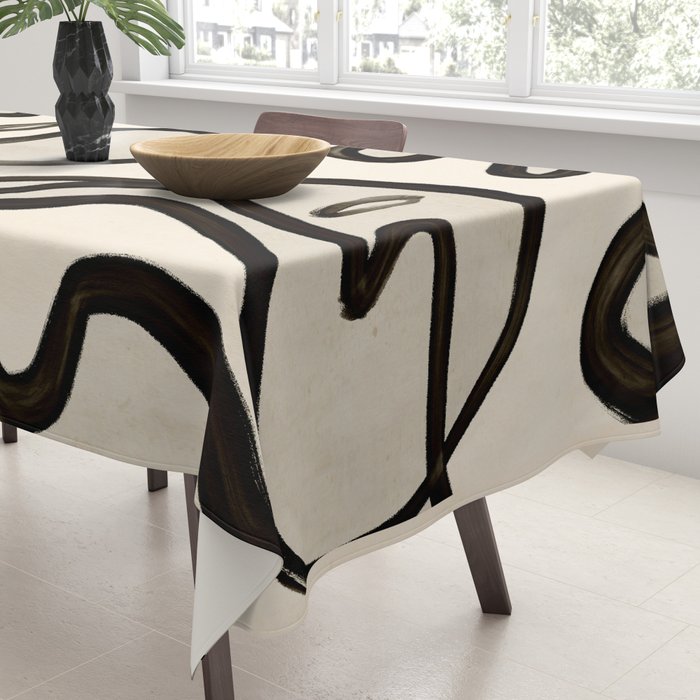 Abstract line art 249 Tablecloth Gallery Image 3