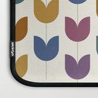 Spring Tulips VIII Multicolor Mid Century Flowers Laptop Sleeve Gallery Image 3