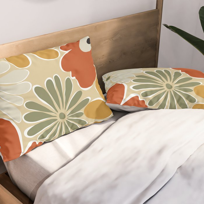 Vintage Vibes Pillow Sham Gallery Image 2
