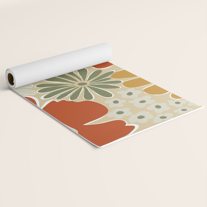 Vintage Vibes Yoga Mat Gallery Image 2