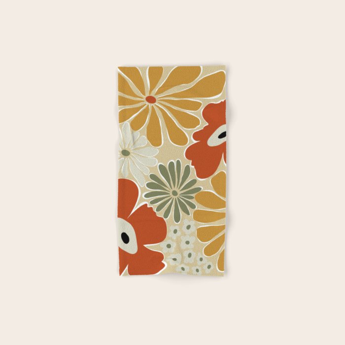 Vintage Vibes Bath Towel Gallery Image 1