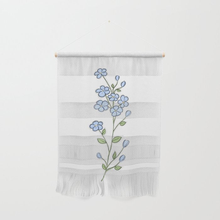 Forget Me Nots Wall Hanging Gallery Image 1