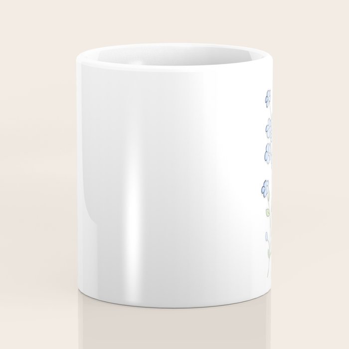 Forget Me Nots Coffee Mug Gallery Image 4
