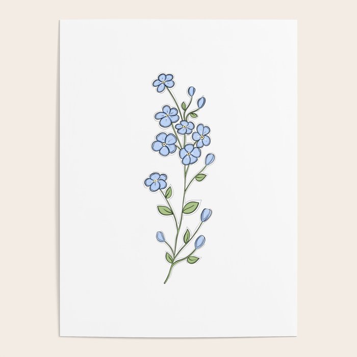 Forget Me Nots Poster Gallery Image 1