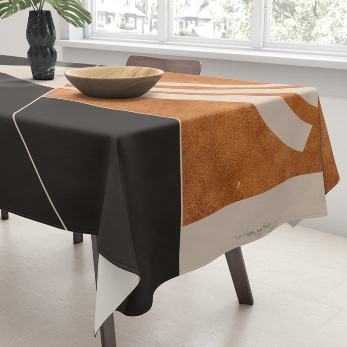 Abstract Minimal Shapes 130 Tablecloth Gallery Image 3