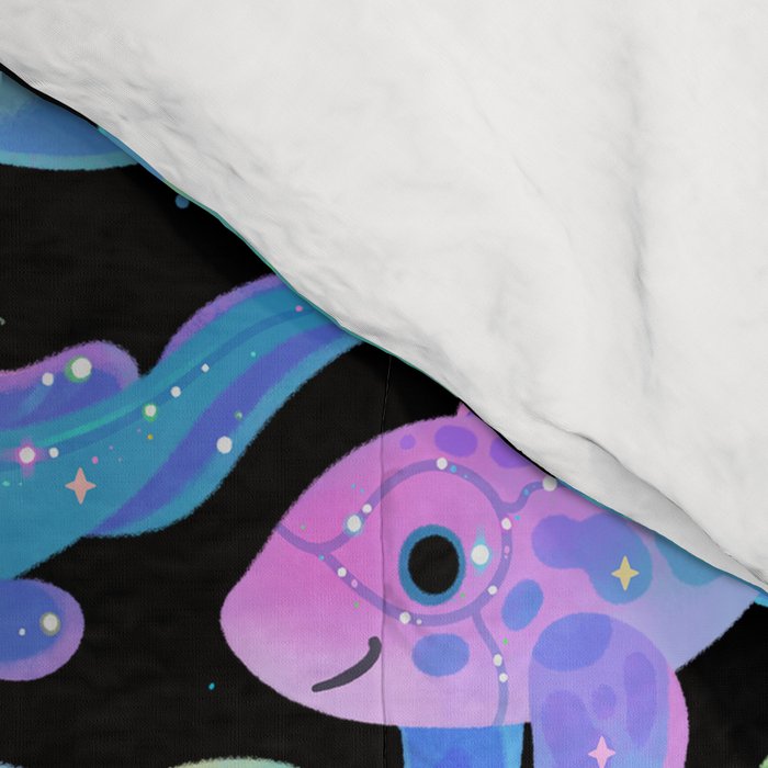 Chimaera - dark Comforter Gallery Image 4