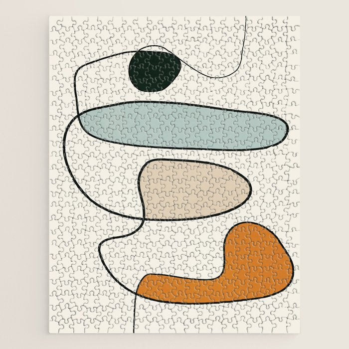Abstract Line 14 Jigsaw Puzzle Gallery Image 1