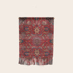 Antique Burgundy Wine Persian Oriental Wall Hanging Gallery Image 1