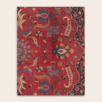 Antique Burgundy Wine Persian Oriental Notebook Gallery Image 4