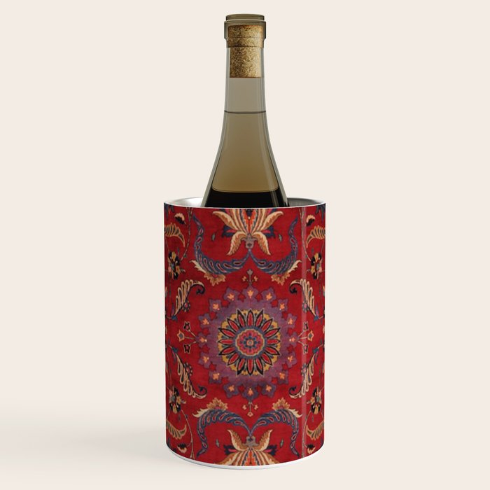 Antique Burgundy Wine Persian Oriental Wine Chiller Gallery Image 1