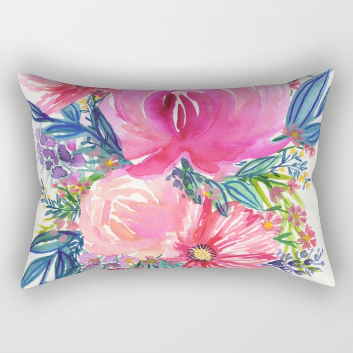 Wild Garden Rectangular Pillow Gallery Image 2