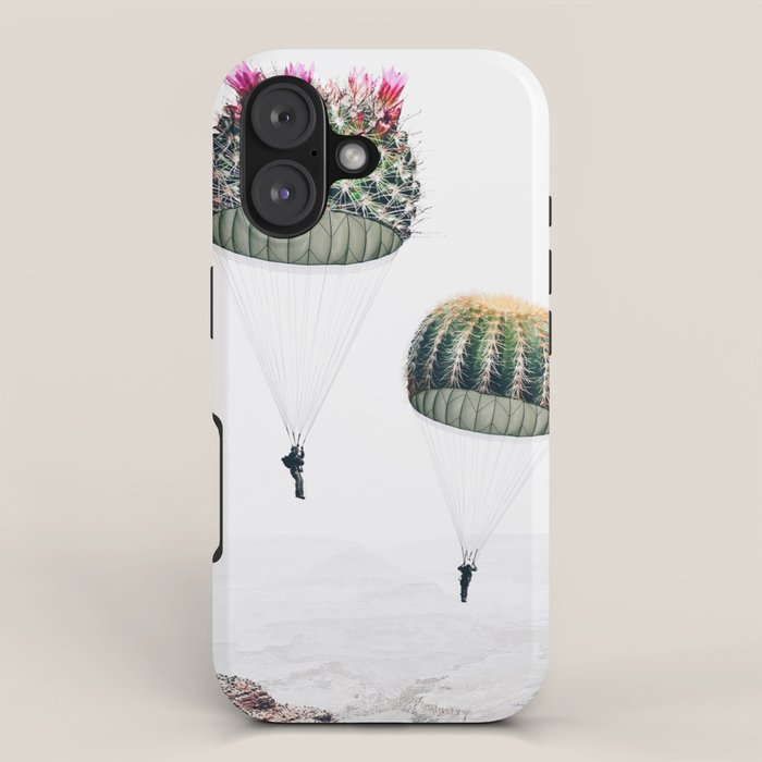 Flying Cacti iPhone Case