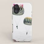 Flying Cacti iPhone Case Gallery Image 1