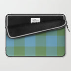 Cozy Gingham Heirloom Charm Laptop Sleeve Gallery Image 2