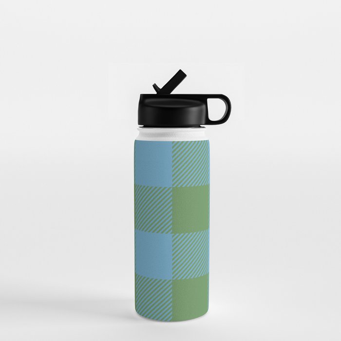 Cozy Gingham Heirloom Charm Water Bottle Gallery Image 1