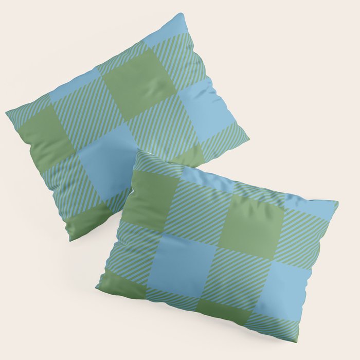 Cozy Gingham Heirloom Charm Pillow Sham Gallery Image 3