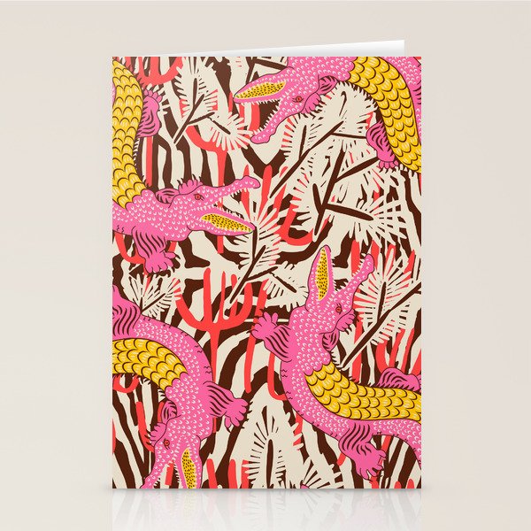 BAZAAR FETE GATOR Stationery Card Gallery Image 2