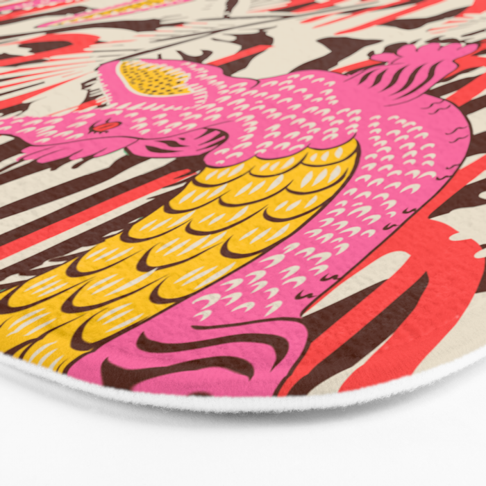 BAZAAR FETE GATOR Bath Mat Gallery Image 3