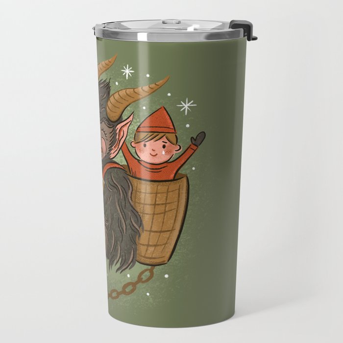Merry Krampus Travel Mug Gallery Image 2