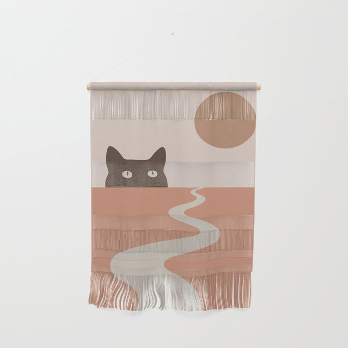Cat Landscape 16 Wall Hanging Gallery Image 1