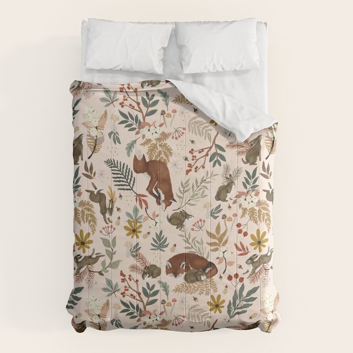 Animals winter wild nature 63 Comforter Gallery Image 6