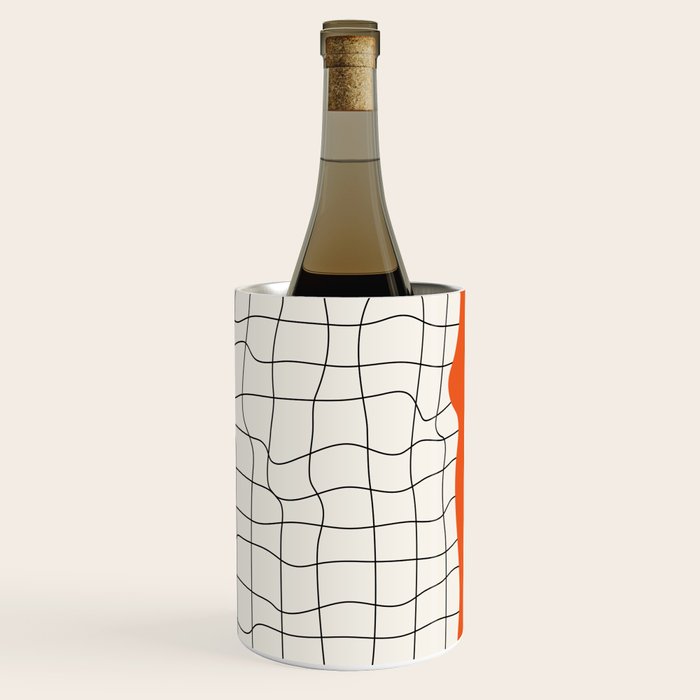 Flamingo Drip | Warp Grid: Off-White Day Edition Wine Chiller Gallery Image 1