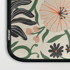 Merrick Floral - creme Laptop Sleeve Gallery Image 3