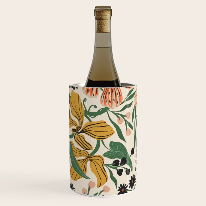 Merrick Floral - creme Wine Chiller Gallery Image 3
