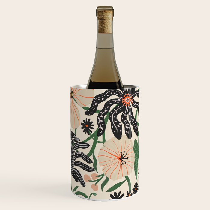 Merrick Floral - creme Wine Chiller Gallery Image 2
