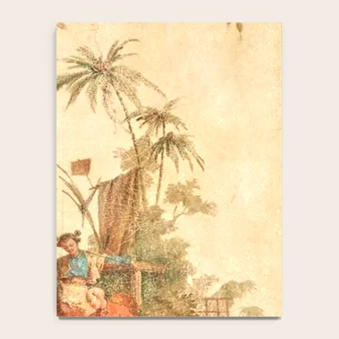 Antique 18th Century Chinoiserie Scene Jean Baptiste Pillement Notebook Gallery Image 4