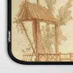 Antique 18th Century Chinoiserie Scene Jean Baptiste Pillement Laptop Sleeve Gallery Image 3