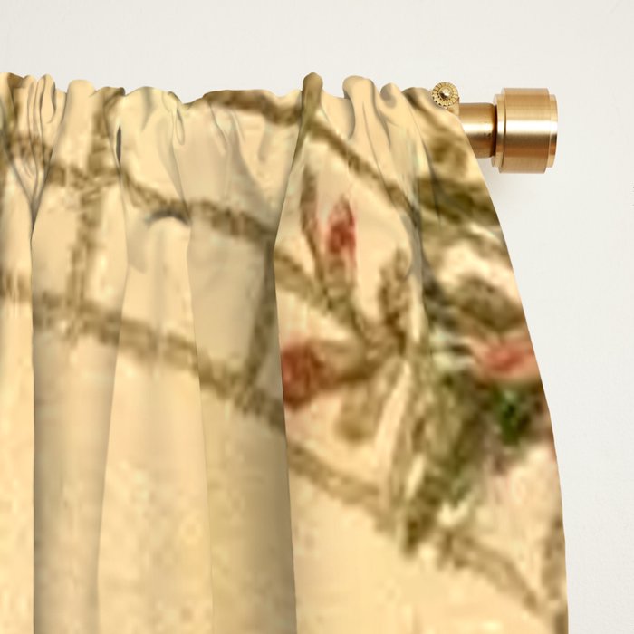 Antique 18th Century Chinoiserie Scene Jean Baptiste Pillement Window Curtain Gallery Image 2