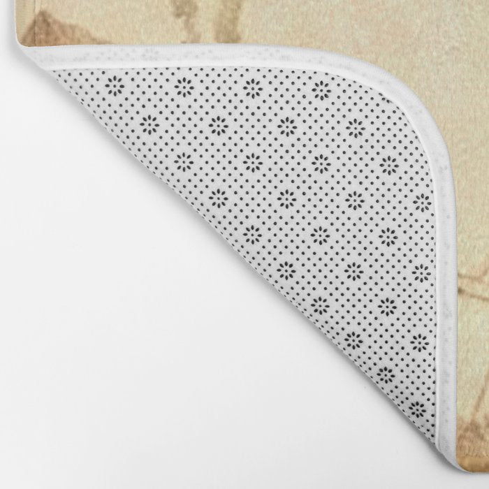 Antique 18th Century Chinoiserie Scene Jean Baptiste Pillement Bath Mat Gallery Image 2