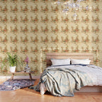 Antique 18th Century Chinoiserie Scene Jean Baptiste Pillement Wallpaper Gallery Image 3